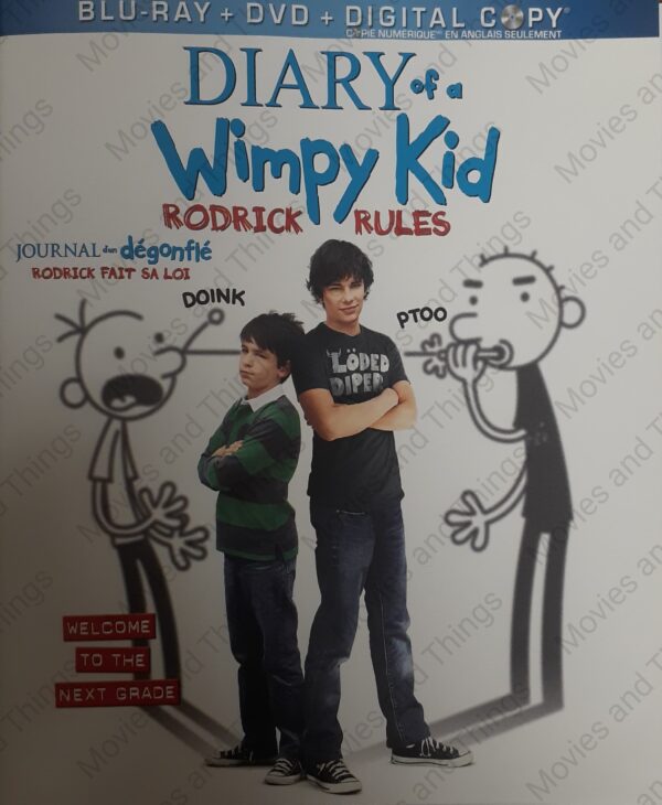 Diary of a Wimpy Kid 2: Rodrick Rules [Blu-ray + DVD + Digital Copy]